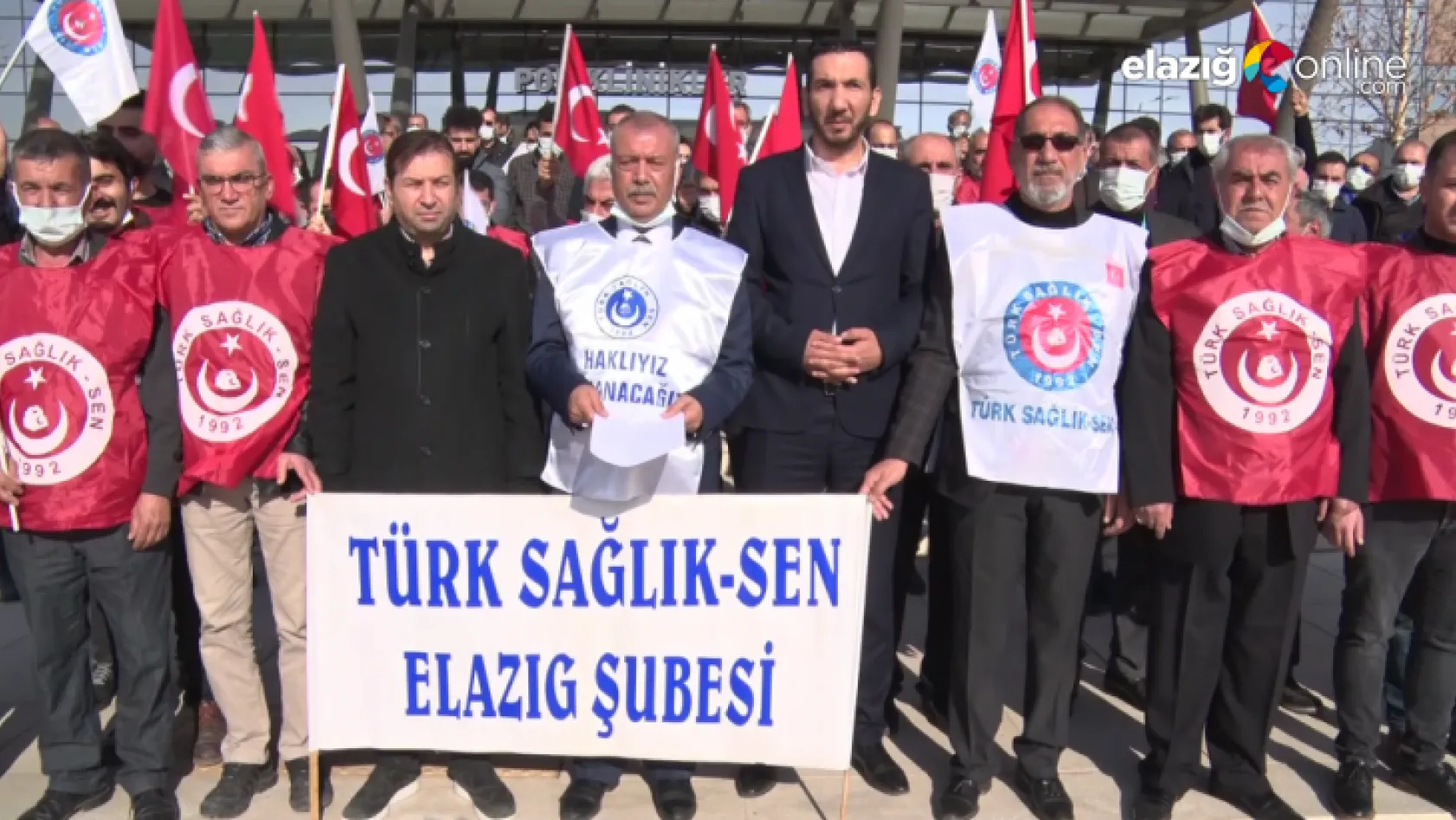 Türk Sağlık-Sen'den bir günlük iş bırakma eylemi