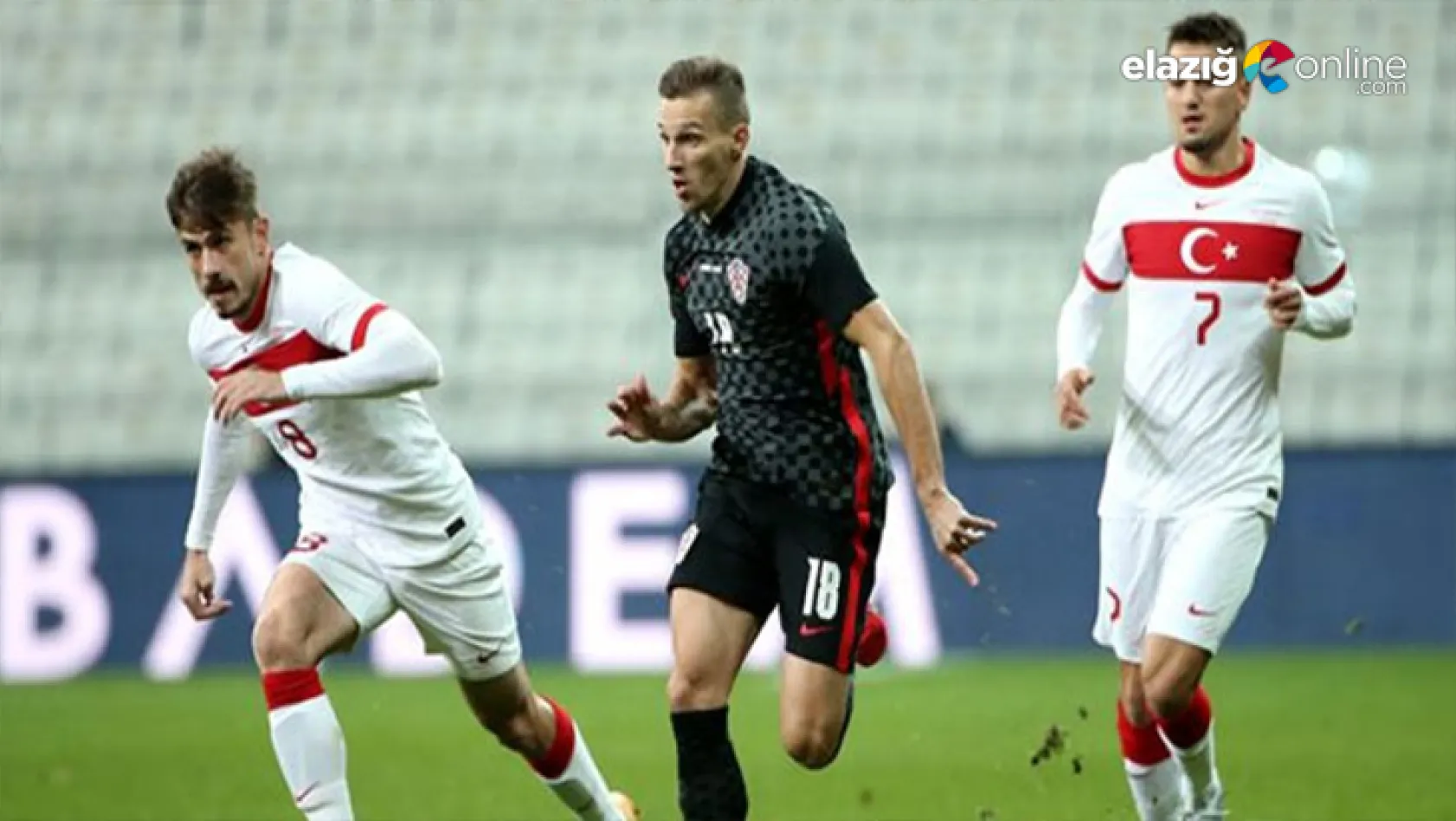 Türkiye - Hırvatistan maçında gol yağmuru