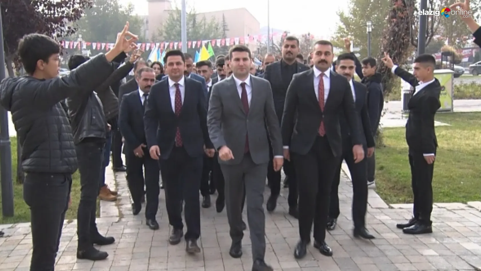 Ülkü Ocakları Genel Başkanı Ahmet Yiğit Yıldırım, Elazığ'da