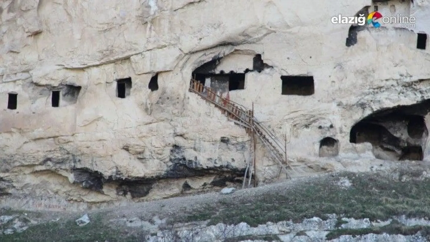 Çemizgezek'te Urartu Mağaraları turizme kazandırılıyor