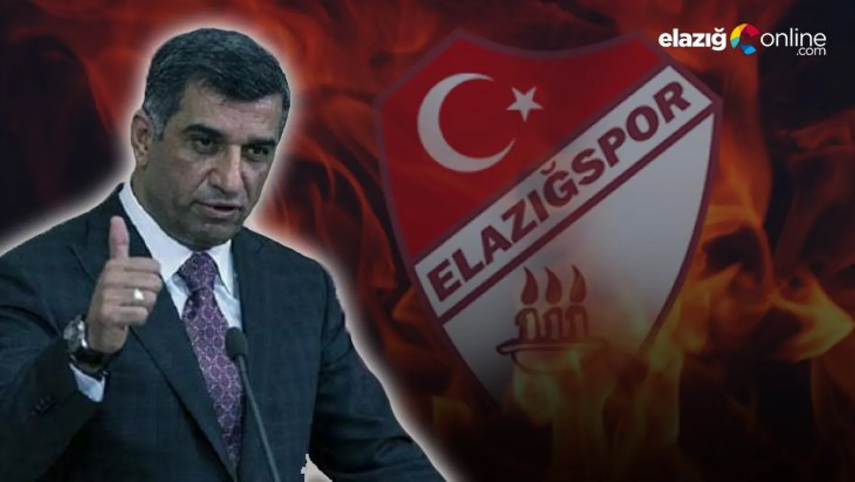 Vekil Erol'dan kritik maç öncesi Elazığspor'a prim sözü