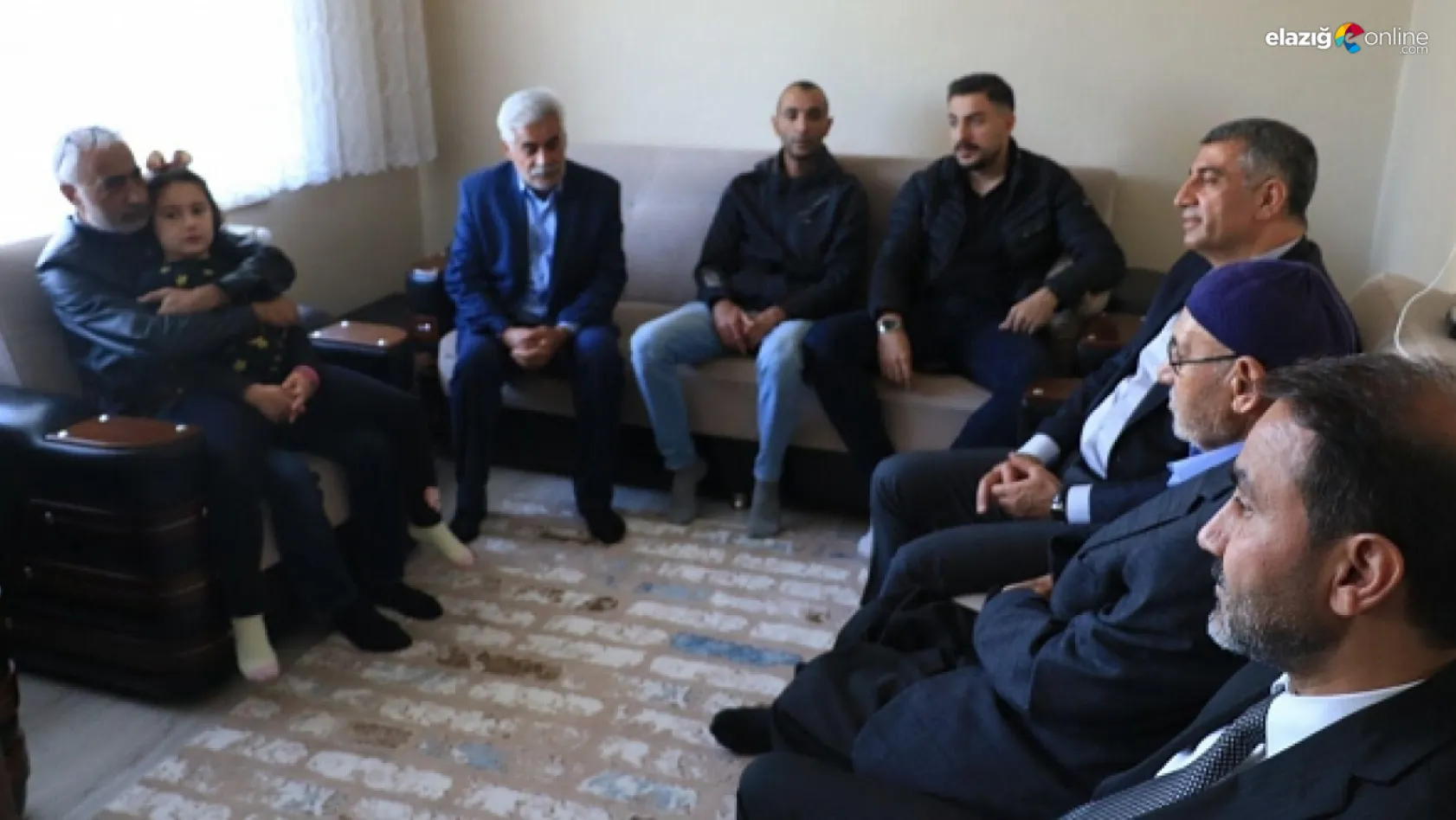 Vekil Erol ve Başkan Duran'dan şehit Turgay Keven'in ailesine taziye ziyareti