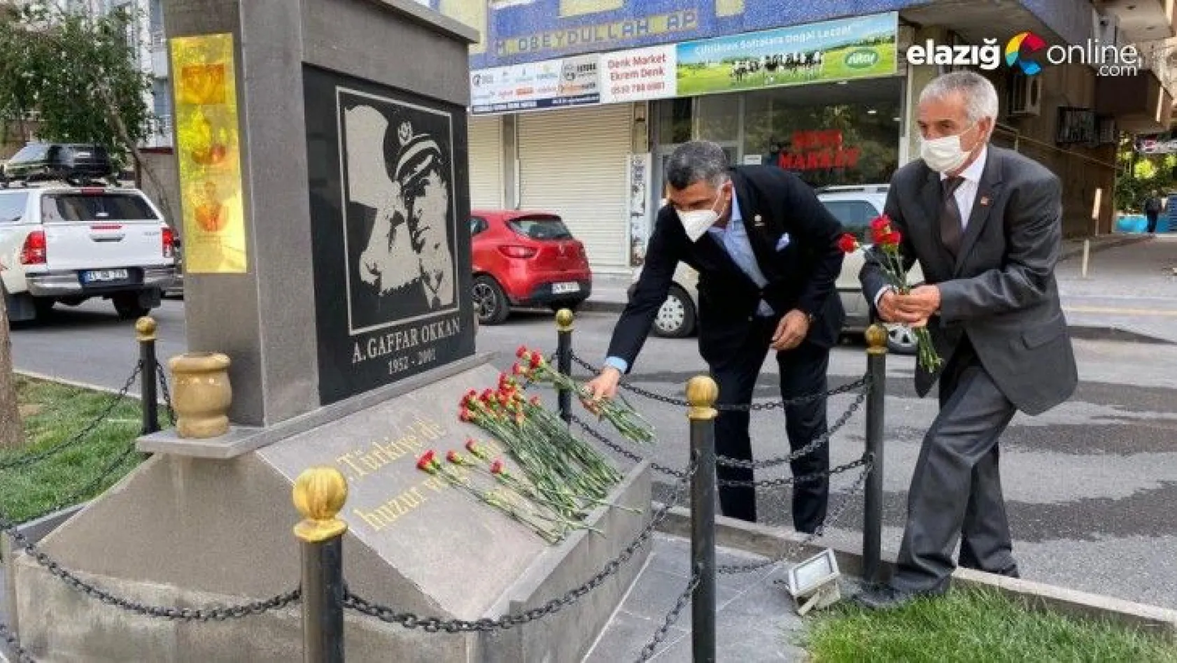 Vekil Erol, Gaffar Okkan Anıtını Ziyaret Etti