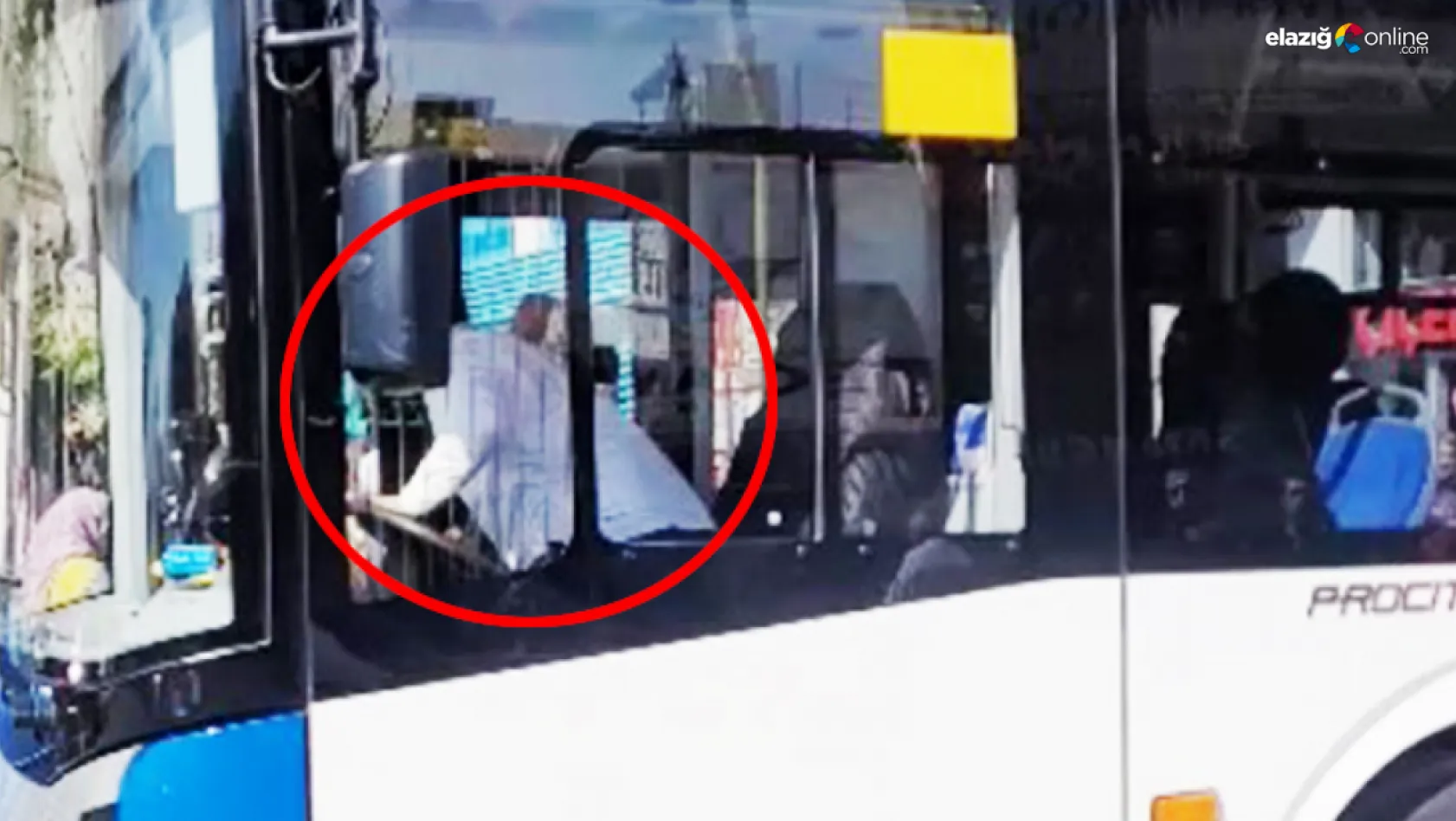 Otobüs şoföründen vatandaşlara saldırı!