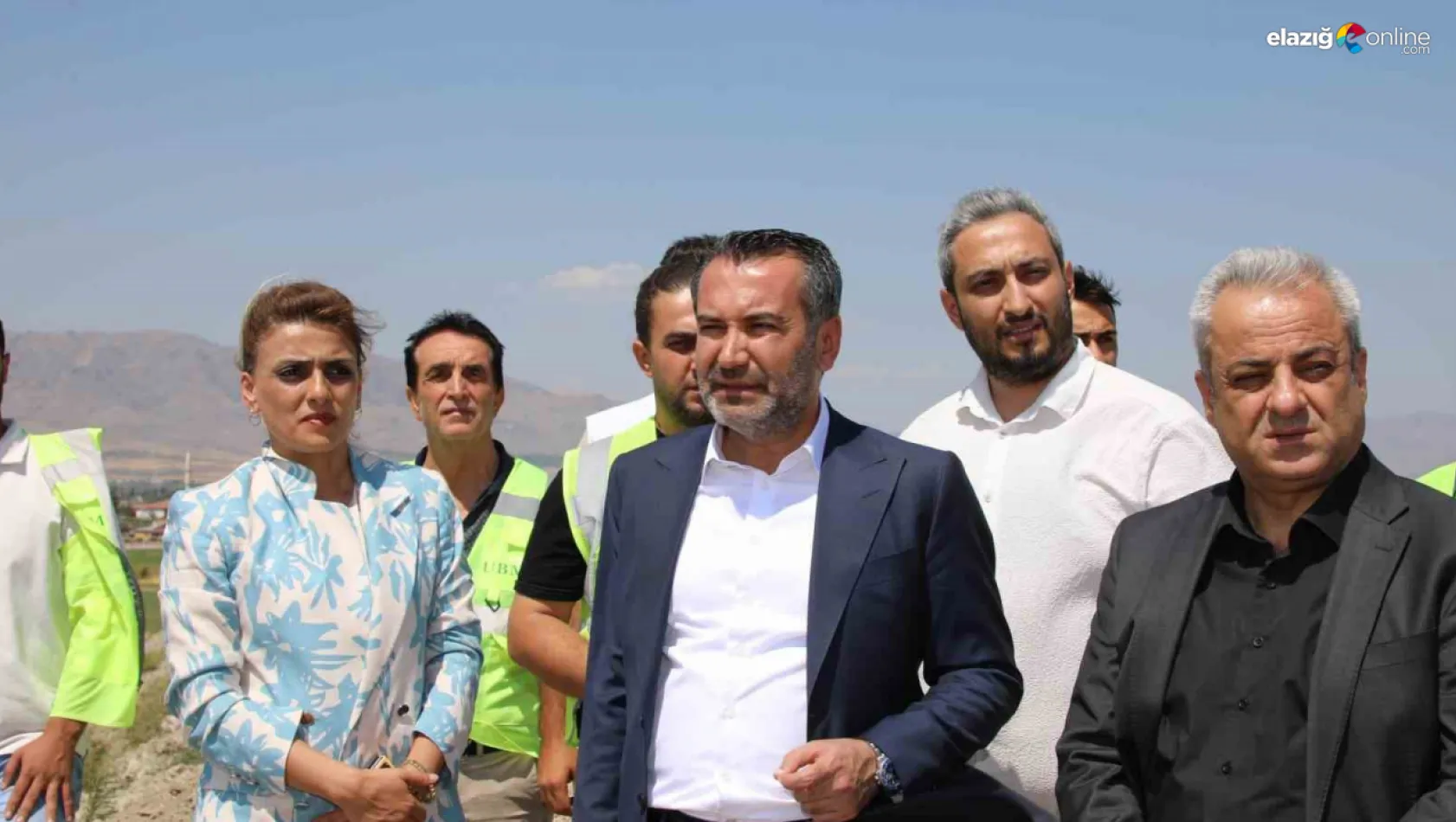 Elazığ'ın geleceği için dev adım: Atık Su Arıtma Tesisi inşaatı hızla devam ediyor