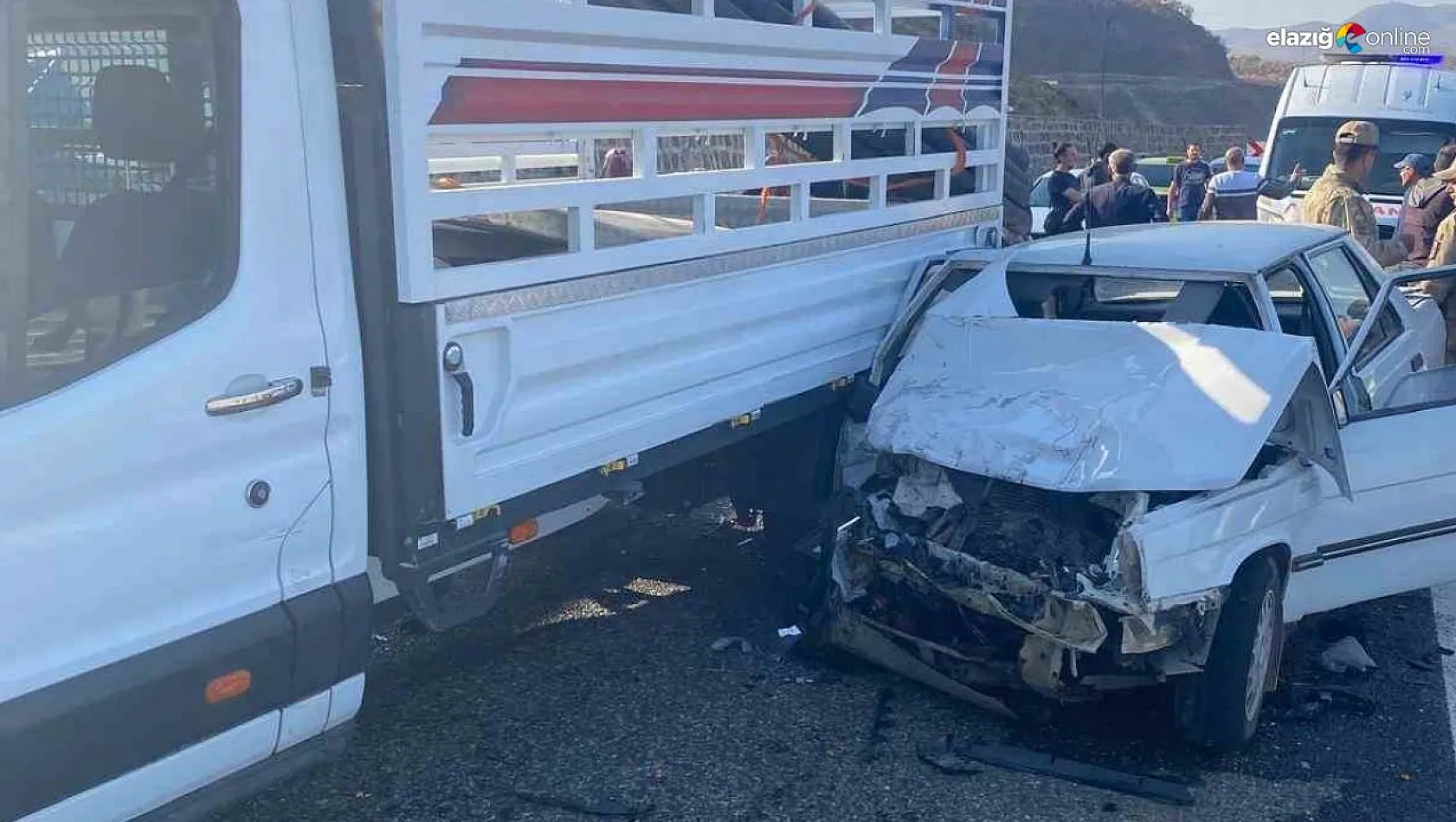 Solhan'da trafik kazası: 1 ölü, 3 yaralı