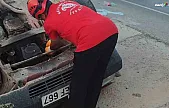 Elazığ-Bingöl Karayolunda Kaza! Otomobil Takla Attı, 6 Kişi Yaralandı