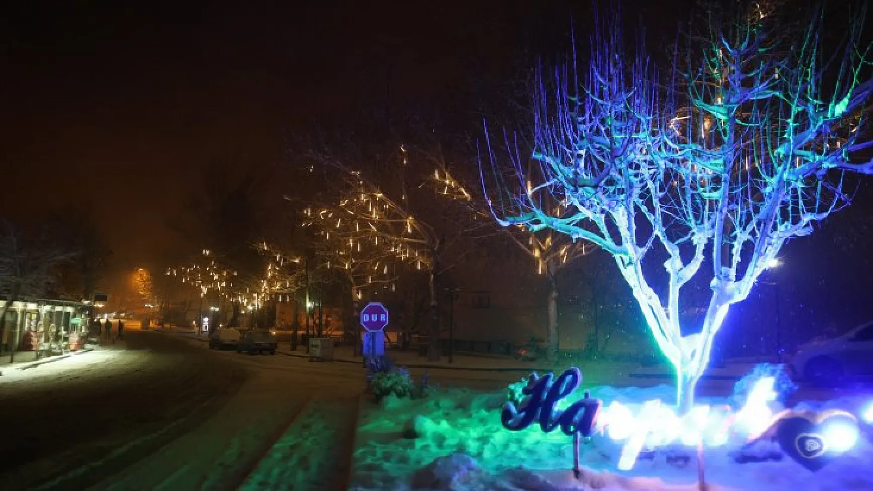 Harput adeta bir kış masalına dönüştü!