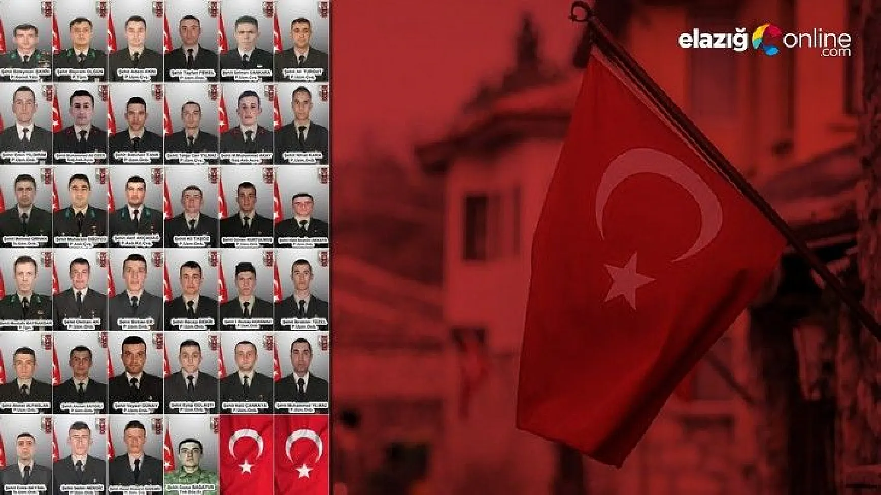 İdlib'de şehit olan 34 askerimizi 1. yıldönümünde rahmetle anıyoruz