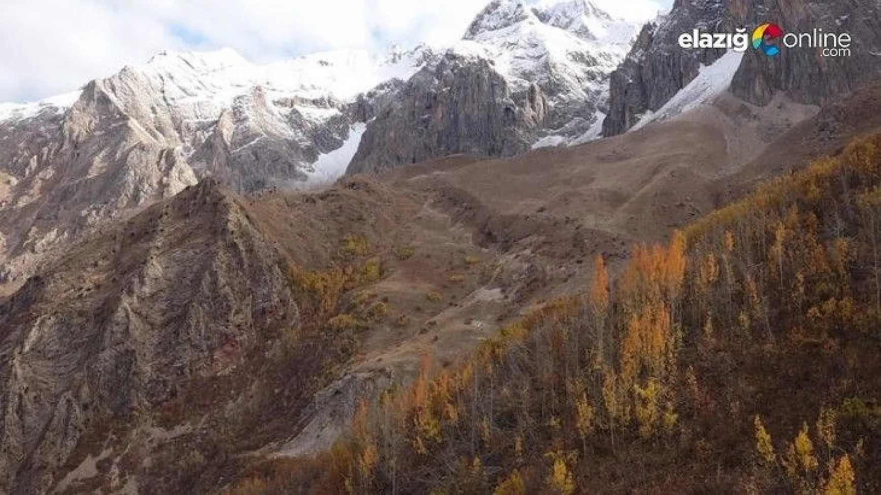 Tunceli’de kar ve sonbaharın görsel şöleni
