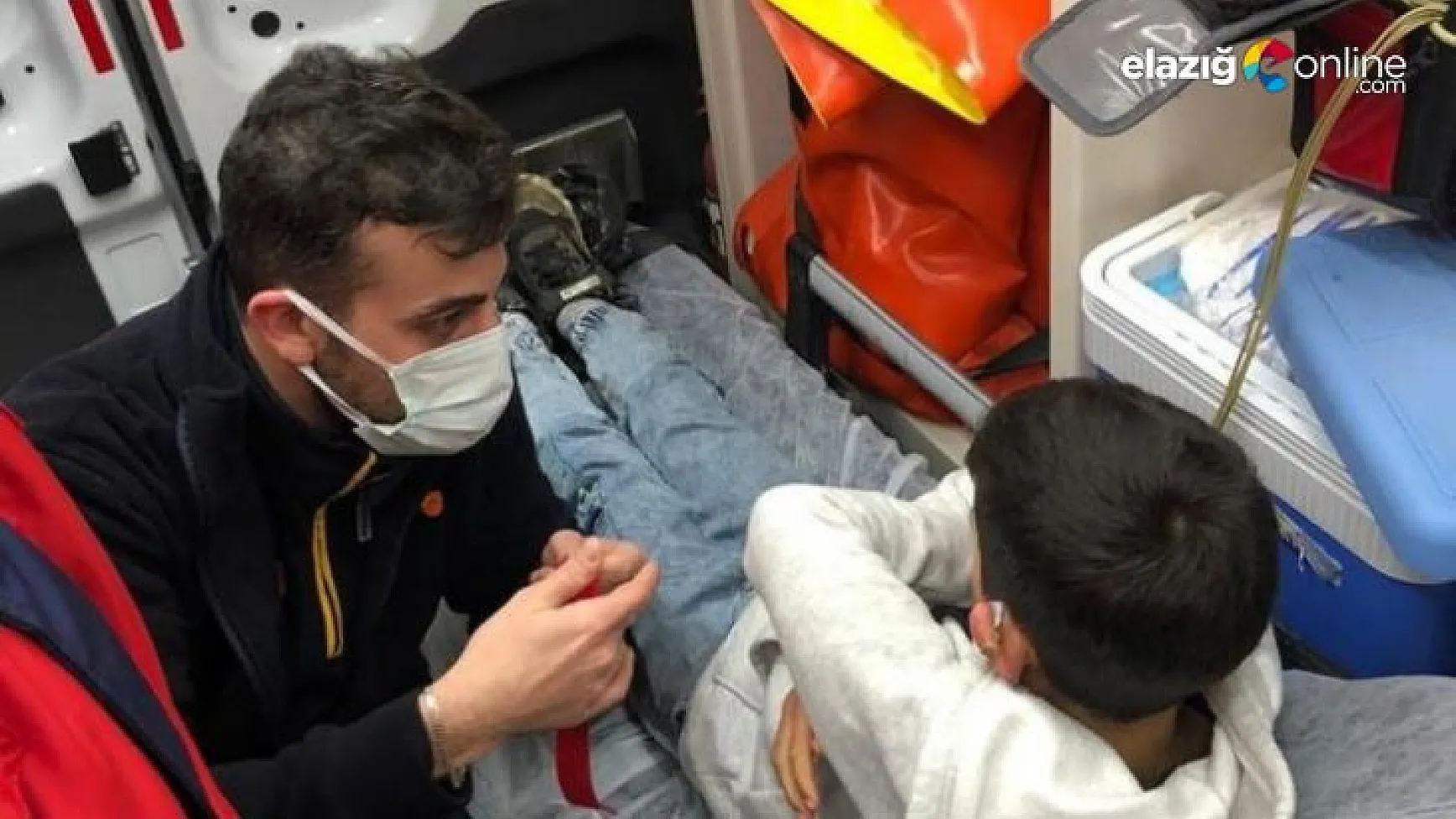 Elazığ’da hasta çocuğun yardımına UMKE ekipleri yetişti