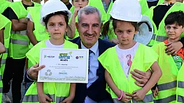 Çevre müfettişi öğrenciler görev başında