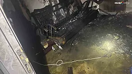 Diyarbakır'da ev yangını