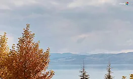 Doğunun gizli denizi Hazar Gölü'nde sonbahar güzelliğiyle kartpostallık görüntüler