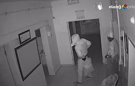 Sağlık ocağındaki hırsızlık kameraya böyle yansıdı