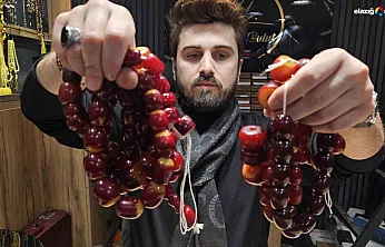Tespih dünyasının gözü Elazığ'da! 6 kilodan sadece 2 kilo kalacak