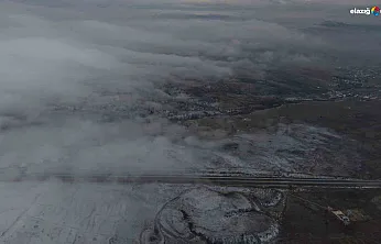 Tarihi Harput'ta üç mevsim bir arada