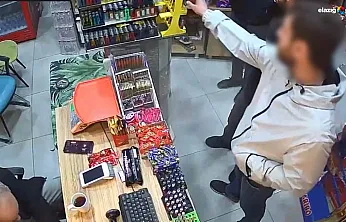 Büfede yaşanan hırsızlık saniye saniye kaydedildi