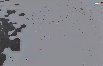 Termometreler çakıldı, Cip Barajı dondu: yürümek değil izlemek bile üşütüyor