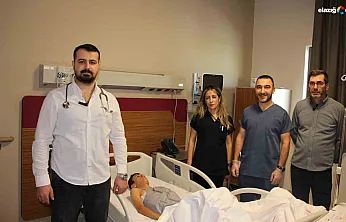 Elazığ'da Ali Eymen'e hayat veren dokunuş: Kunduracı göğsü kabusu son buldu!