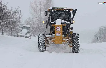 Elazığ İl Özel İdaresi'nde Karakoçan'dan Baskil'e kesintisiz mesai
