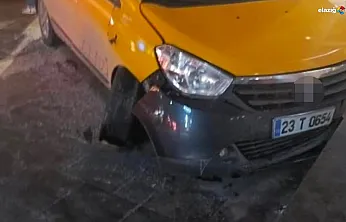 Gazi Caddesi'nde film gibi gece: Çaldığı taksiyle ATM'lere daldı!