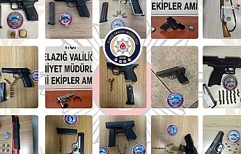 Elazığ Emniyeti'nden Kararlı Mücadele: Firariler ve Silahlar Bir Bir Toplandı!
