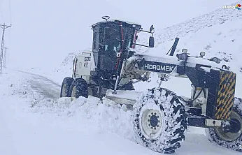 Karla mücadele tamamlandı: Köy yollarında ulaşım normale döndü