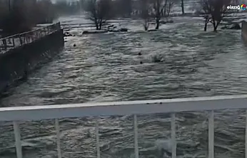 Kışın karı, baharın çilesi oldu: Karakoçan'da akarsular şahlandı!