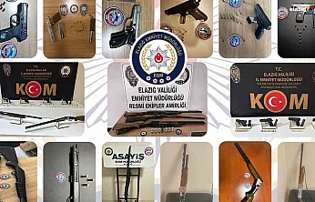 Elazığ'da firari hükümlülere şafak darbesi: 115 tutuklama