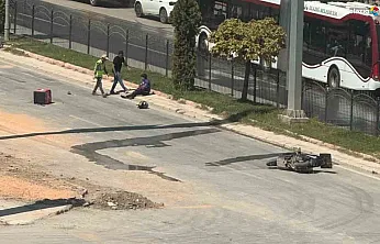 Elazığ'da Trafik Kazası: Motosiklet Sürücüsü Hafif Yaralandı