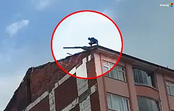 Elazığ'da 'Ölümle Dans' Kameralara Böyle Yansıdı!