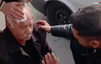 Gazi Caddesi'nde yolun karşısına geçerken araç çarptı