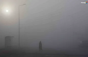 Elazığ'da sis alarmı: Görüş 5 metreye kadar düştü, sürücüler zor anlar yaşadı