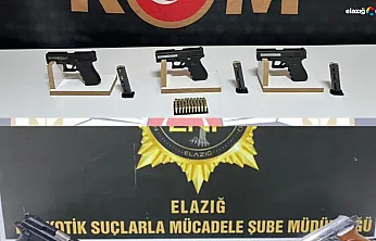 Elazığ emniyetinden çifte operasyon