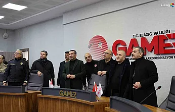 Sokakta güvenlik masada koordinasyon: Elazığ yeni yıla hazır girdi