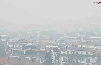 Elazığ'ın yüksek kesimlerinde sis etkili oluyor