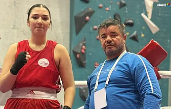Elazığlı Boksör Nilda Nur Eraslan, Avrupa Şampiyonası Kampında!