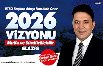 ETSO Başkan Adayı Öner'den 2026 uyarısı!