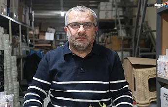 Elazığ ayazı kapıyı çaldı, vatandaş şifayı Kapalı Çarşı'da aradı!