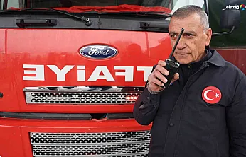 32 yıllık hizmete sirenli veda! Emektar itfaiyecinin son mesaisi duygulandırdı