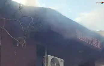 Karakoçan'da restoranda yangın paniği