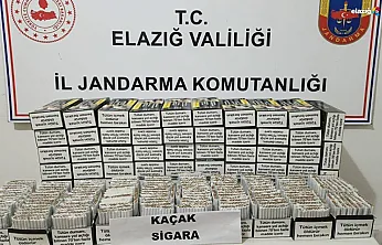 Maden ve Gezin'de kaçak tütün operasyonu!