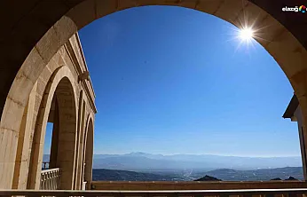 Harput'ta kış ortasında güneşli bir mola!