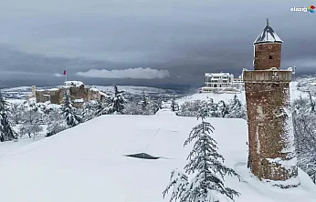 Soğuk, sert ve büyüleyici: İşte kar altındaki Harput