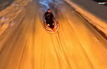 Elazığ'da kar keyfi az daha faciaya dönüşüyordu