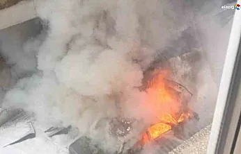 Mahalleli sokağa döküldü: Park halindeki Tofaş küle döndü!