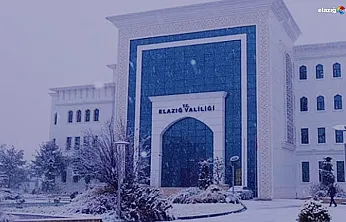 Valilik duyurdu: Elazığ'da kreş, rehabilitasyon ve kurslara kar arası!