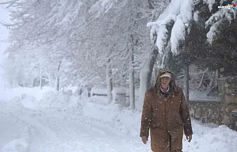 Tarih karla kaplandı: Elazığ'da fotoğrafçıların rotası Harput oldu