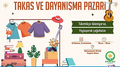 Diyarbakır'da 'Takas Pazarı' etkinliği düzenlenecek